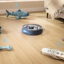 Conga Y100 X-Treme Robot aspirador con Navegación láser. 20000 Pa de presión de succión. Cubre hasta 220 m². Cepillo de silicona especial para casas con mascotas. Base de autovaciado con bolsa de polvo.