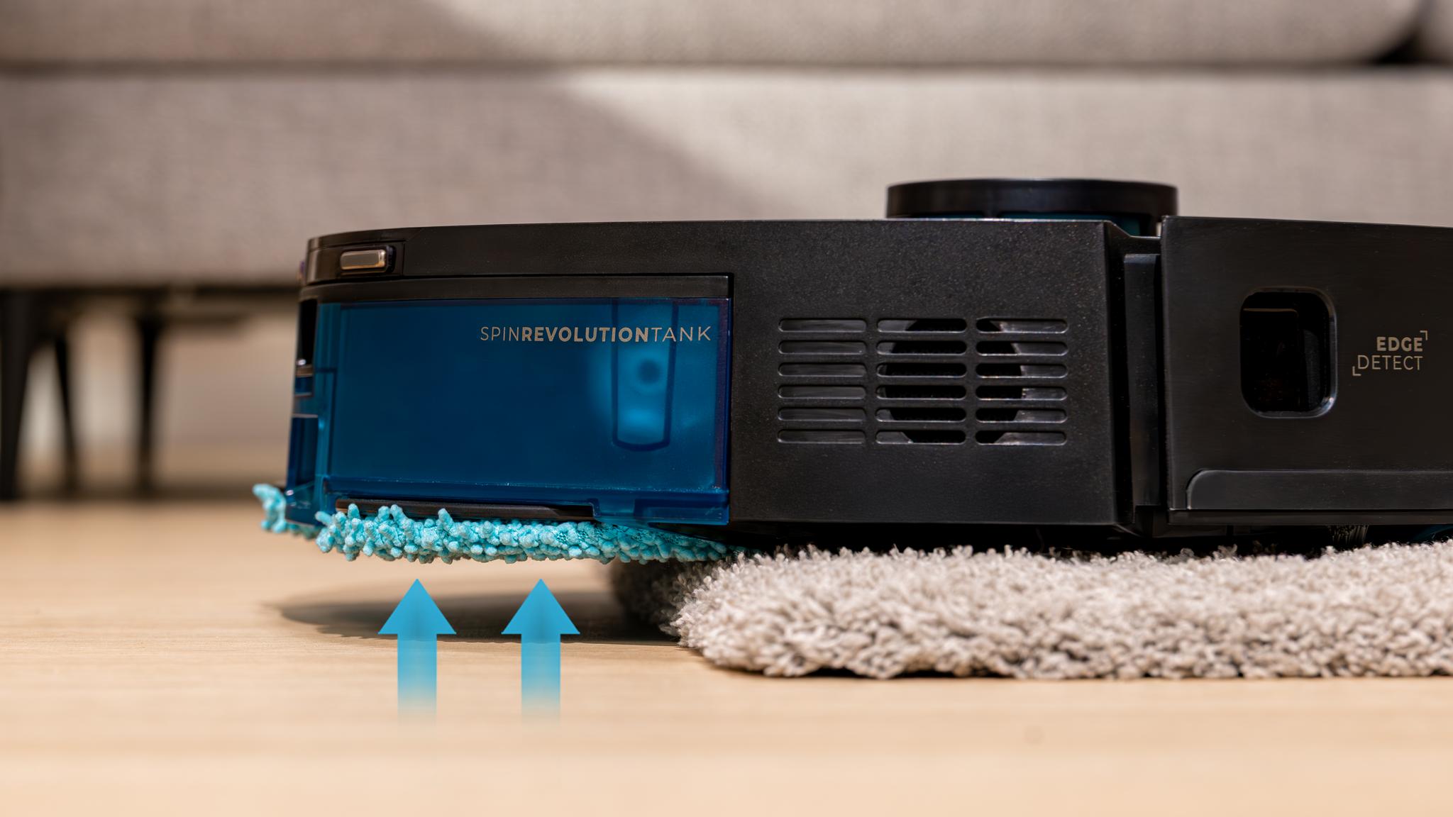 Eleva mopas, protege alfombras