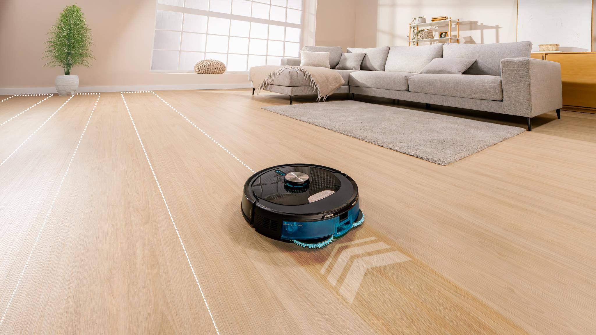 Aspira grandes superficies sin parones