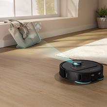 Conga X50 X-Treme Robot aspirador con Motor de succión 15000 Pa. Base 4 en 1, navegación láser, mopas spin, cepillo lateral. Base total de autovaciado de polvo, agua y limpieza de las mopas. App y conexión Bluetooth y WiFi para redes 2,4 GHz.