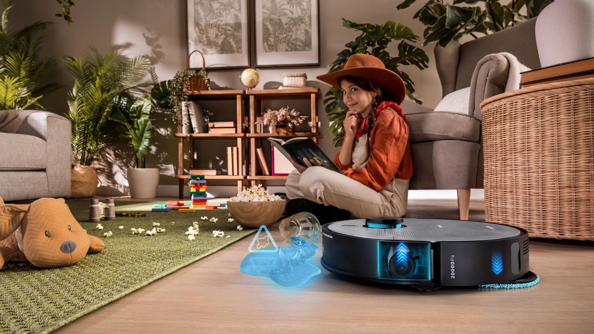 Eleva el cepillo central