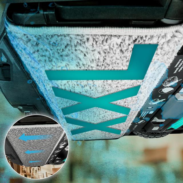 Conga Z100 X-Treme Robot aspirador especialista en fregado con tecnología AI LaserEye. Fregado profesional con su mopa bimaterial XXL. Base total de autovaciado de polvo, de agua y limpieza de las mopas.  20000 Pa de presión de succión. APP y vinculación con Bluetooth y rededs 2,4 y 5 Ghz.