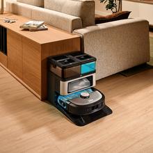 Conga Z100 X-Treme Robot aspirador especialista en fregado con tecnología AI LaserEye. Fregado profesional con su mopa bimaterial XXL. Base total de autovaciado de polvo, de agua y limpieza de las mopas.  20000 Pa de presión de succión. APP y vinculación con Bluetooth y redes 2,4 y 5 Ghz.