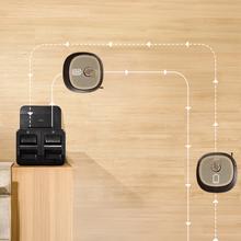 Conga Z100 X-Treme Robot aspirador especialista en fregado con tecnología AI LaserEye. Fregado profesional con su mopa bimaterial XXL. Base total de autovaciado de polvo, de agua y limpieza de las mopas.  20000 Pa de presión de succión. APP y vinculación con Bluetooth y redes 2,4 y 5 Ghz.