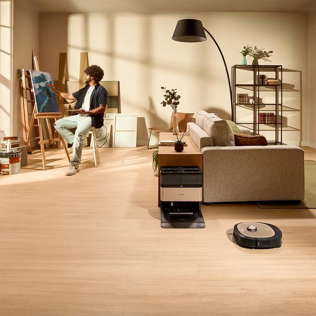 Conga Z100 X-Treme Robot aspirador especialista en fregado con tecnología AI LaserEye. Fregado profesional con su mopa bimaterial XXL. Base total de autovaciado de polvo, de agua y limpieza de las mopas.  20000 Pa de presión de succión. APP y vinculación con Bluetooth y rededs 2,4 y 5 Ghz.