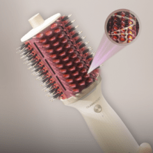 Air DryBold Elite Black Brosse soufflante, 1200 W, 3 modes: séchage, coiffage et lissage, Technologie ionique