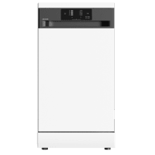 Bolero Aguazero 4350 Lavavajillas blanco de 45cm, 9 cubiertos, motor Inverter Plus Duo, clase D, Panel Touch, 4 programas, Autoclean, Delay Start, filtro antibacteriano y cesta para cubiertos