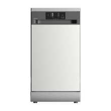 Bolero Aguazero 4350 Inox Lavavajillas inox de 45cm, 9 cubiertos, motor Inverter Plus Duo, Panel Touch, 4 programas, Autoclean, Delay Start, filtro antibacteriano y cesta para cubiertos