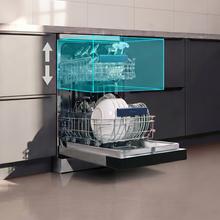 Bolero Aguazero 4350 Inox Lavavajillas inox de 45cm, 9 cubiertos, motor Inverter Plus Duo, Panel Touch, 4 programas, Autoclean, Delay Start, filtro antibacteriano y cesta para cubiertos