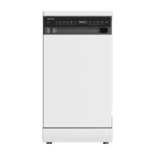 Bolero Aguazero 4360 Lavavajillas blanco de 45cm, 11 cubiertos, motor Inverter Plus Duo, clase D, Panel Touch, 6 programas, funciones Super Dry, Save+, AutoClean, Delay Star, con bandeja para cubiertos, filtro ABT y ChildLock