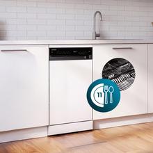Bolero Aguazero 4560 Connected Lavastoviglie 45 cm bianca, 11 coperti, classe C, Inverter Plus Duo, Touch Panel, 6 programmi, Extra Hygiene, Super Dry, Save+, Half Load, Silent Wash, AutoClean, Extra Rapid, Delay Start, filtro ABT e ChildLock