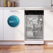 Bolero Aguazero 4560 Connected Lavastoviglie 45 cm bianca, 11 coperti, classe C, Inverter Plus Duo, Touch Panel, 6 programmi, Extra Hygiene, Super Dry, Save+, Half Load, Silent Wash, AutoClean, Extra Rapid, Delay Start, filtro ABT e ChildLock