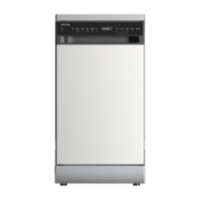 Bolero Aguazero 4560 Inox Connected Lavavajillas inox de 45cm, 11 cubiertos, clase C, motor Inverter Plus Duo, Panel Touch, 6 programas, WIFI, O2Dry, Dual Zone Wash, Super Dry, Save+, AutoClean, Delay Start, con bandeja para cubiertos, filtro ABT y ChildLock
