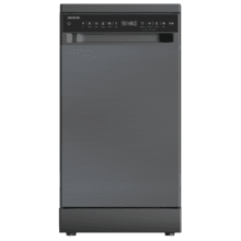 Bolero Aguazero 4560 Dark Connected Lavavajillas dark inox de 45cm, 11 cubiertos, clase C, motor Inverter Plus Duo, Panel Touch, 6 programas, WIFI, O2Dry, Dual Zone Wash, Super Dry, Save+, AutoClean, Delay Start, con bandeja para cubiertos, filtro ABT y ChildLock
