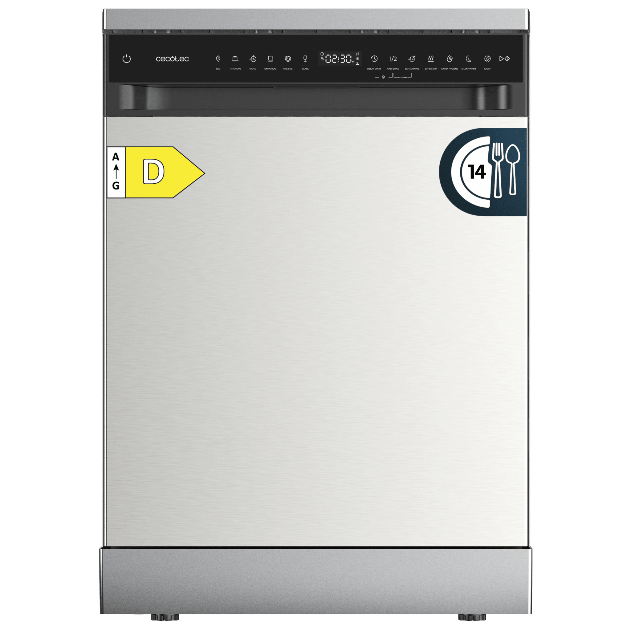 Lavavajillas Cecotec Bolero Aguazero 6205 Inox