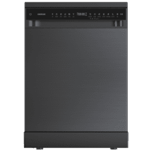 Bolero Aguazero 6205 Dark Lavavajillas dark inox de 60CM, 13 cubiertos, clase D, Inverter Plus Duo, Panel Touch, 6 programas, Extra Hygiene, Super Dry, Save+, Half Load, Silent Wash, AutoClean, Extra Rapid, Delay Start, filtro ABT y ChildLock