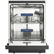 Bolero Aguazero 6205 Dark Lavavajillas dark inox de 60CM, 13 cubiertos, clase D, Inverter Plus Duo, Panel Touch, 6 programas, Extra Hygiene, Super Dry, Save+, Half Load, Silent Wash, AutoClean, Extra Rapid, Delay Start, filtro ABT y ChildLock