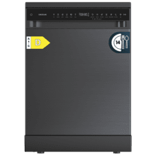 Bolero Aguazero 6205 Dark Lavavajillas dark inox de 60CM, 13 cubiertos, clase D, Inverter Plus Duo, Panel Touch, 6 programas, Extra Hygiene, Super Dry, Save+, Half Load, Silent Wash, AutoClean, Extra Rapid, Delay Start, filtro ABT y ChildLock