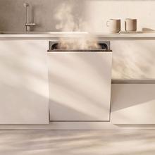 Bolero Aguazero 4570 Full-BI Connected Integrierbarer Geschirrspüler, 45 cm, 11 Maßgedecke, Klasse C, Inverter-Plus-Duo-Motor, 7 Programme, SlidePrecision Pro 90, Touch-Panel, WLAN-Konnektivität, Smart Wash, Auto-Open-Trocknung O2Dry und Super Dry, FloorView Light, Save+, Half Load, AutoClean, Dual Zone Wash, Startzeitvorwahl, verstellbarer Oberkorb und obere Besteckschublade.