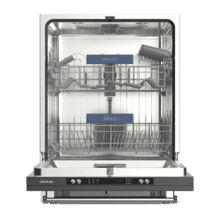 Bolero Aguazero 6250 Full-BI Lavavajillas integrable 60cm, 14 cubiertos, clase D, motor Inverter Plus Duo, 6 programas, Delay Start y cesta para cubiertos