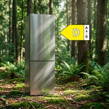 Bolero CoolMarket Combi 322i White D Cecotec - Frigorífico combi con acabado cristal blanco Premium, 322L, Ancho 59,5cm, Alto 185,5cm, Tecnología Total NoFrost, Multi Airflow, HumidityFlex HUB y Puerta Reversible - Iluminación LED, Display Interior y Clase D.