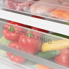 Bolero CoolMarket Combi 322i Inox D Cecotec - Frigorífico Combi con acabado metalizado Inox Premium, 322L, Ancho 59,5cm, Alto 185,5cm, Tecnología Total NoFrost, Multi Airflow, HumidityFlex HUB y Puerta Reversible - Iluminación LED, Display Interior y Clase D.