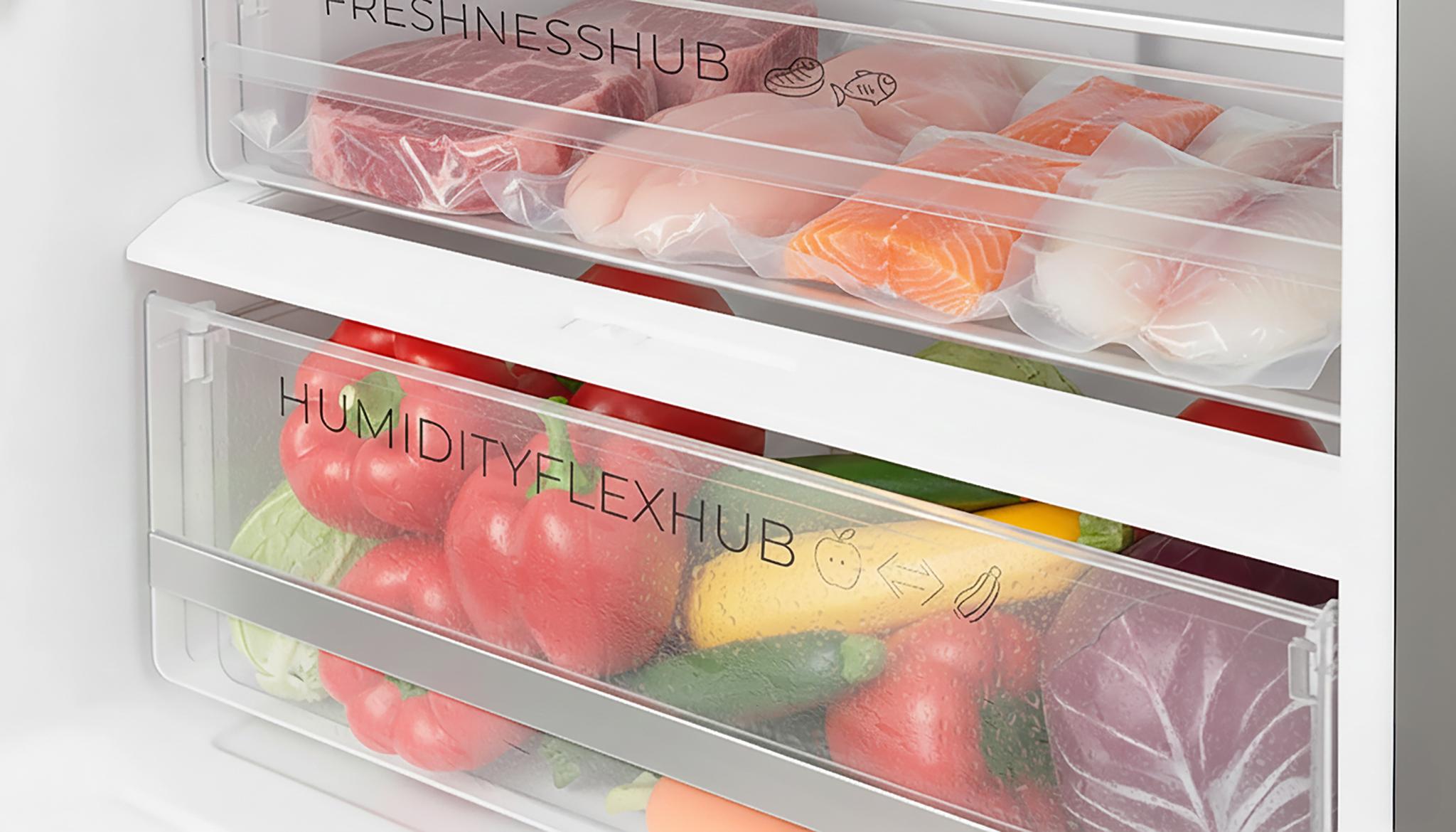 Cajón con humedad regulable