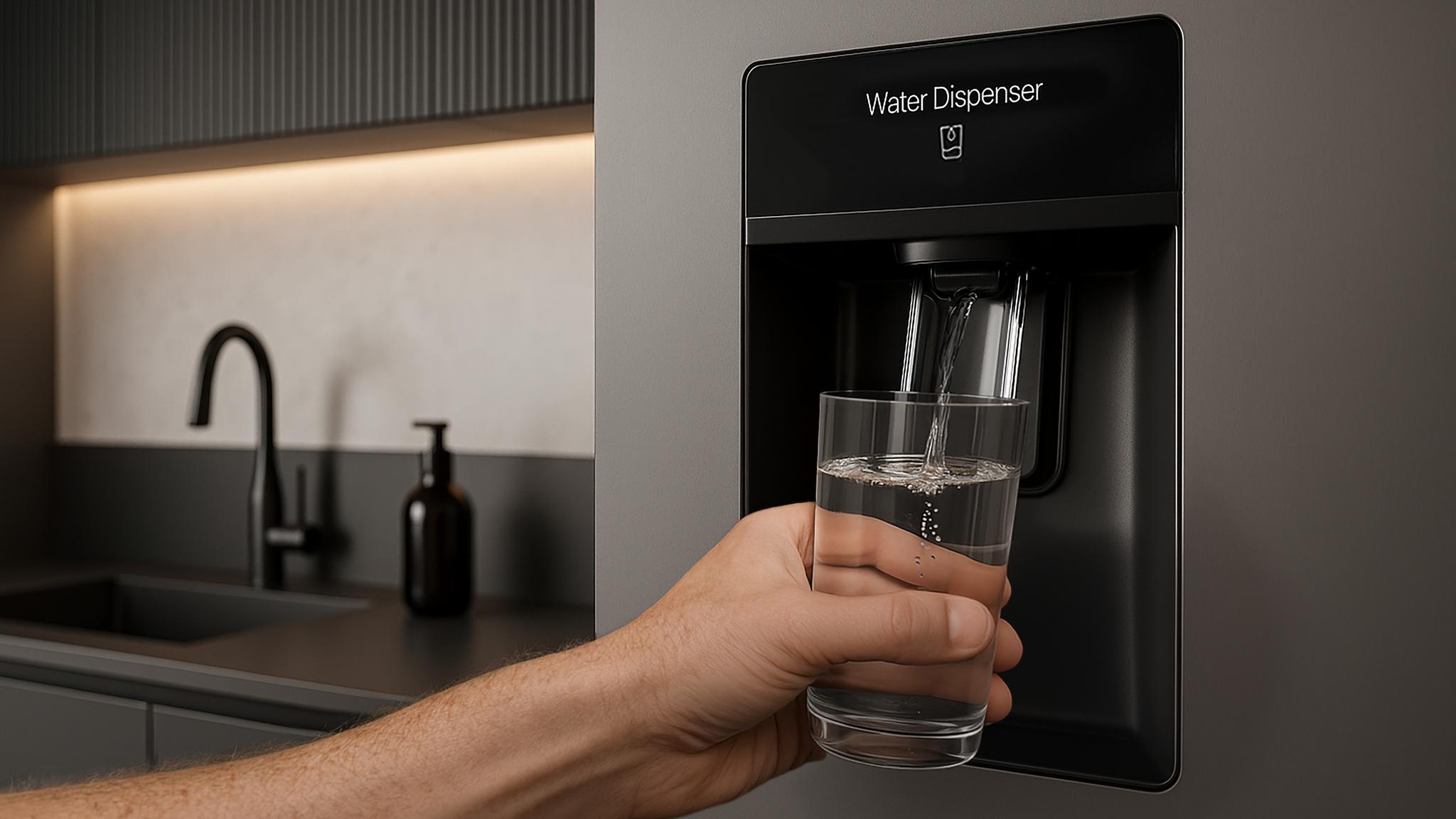 Agua fría con un clic