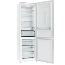 Bolero CoolMarket Combi 356i White D Cecotec - Frigorífico combi blanco, 356L, Ancho 59,5cm, Alto 200cm, Total NoFrost, Multi Airflow, Fast Freezing, FreshnessFlex HUB, HumidityFlex HUB y Puerta Reversible - Iluminación LED y Display Interior