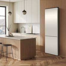 Bolero CoolMarket Combi 356i White D Cecotec - Frigorífico combi blanco, 356L, Ancho 59,5cm, Alto 200cm, Total NoFrost, Multi Airflow, Fast Freezing, FreshnessFlex HUB, HumidityFlex HUB y Puerta Reversible - Iluminación LED y Display Interior