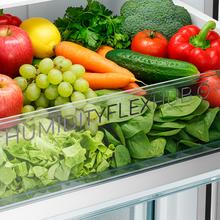 Bolero CoolMarket Combi 356i White Glass D - Frigorífico Combi Cristal Blanco, 356L, Ancho 59,5cm, Alto 200cm, Total NoFrost, Multi Airflow, Fast Freezing, FreshnessFlex HUB, HumidityFlex HUB y Puerta Reversible - Iluminación LED y Display Interior