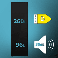 Bolero CoolMarket Combi 356i Black Glass D