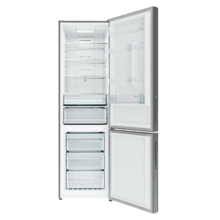 Bolero CoolMarket Combi 356i Dark E Cecotec - Frigorífico Combi acero inoxidable oscuro, 356L, Ancho 59,5cm, Alto 200cm, Total NoFrost, Multi Airflow, Fast Freezing, FreshnessFlex HUB, HumidityFlex HUB y Puerta Reversible - Iluminación LED y Display Interior