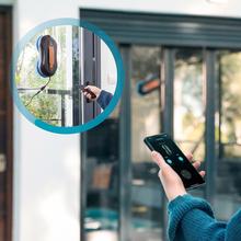 Conga Windroid W10 DoubleSpray 3-in-1 Fensterreinigungsroboter: Sprüht, reinigt und trocknet. Sprüht von beiden Seiten. 4 Reinigungsmodi. Inklusive App und Fernbedienung für volle Bewegungssteuerung. Reinigt verschiedene Oberflächen.