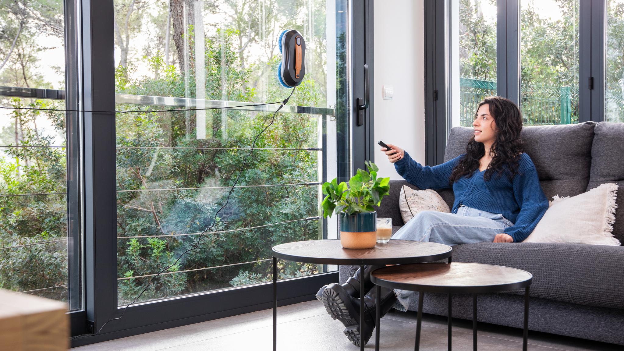 Cristales brillantes con un clic