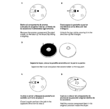 Set de 3 aromas DressCode Dry Fersh para secadoras Series 3500V / 3600V / 3800C y 3800C Connected