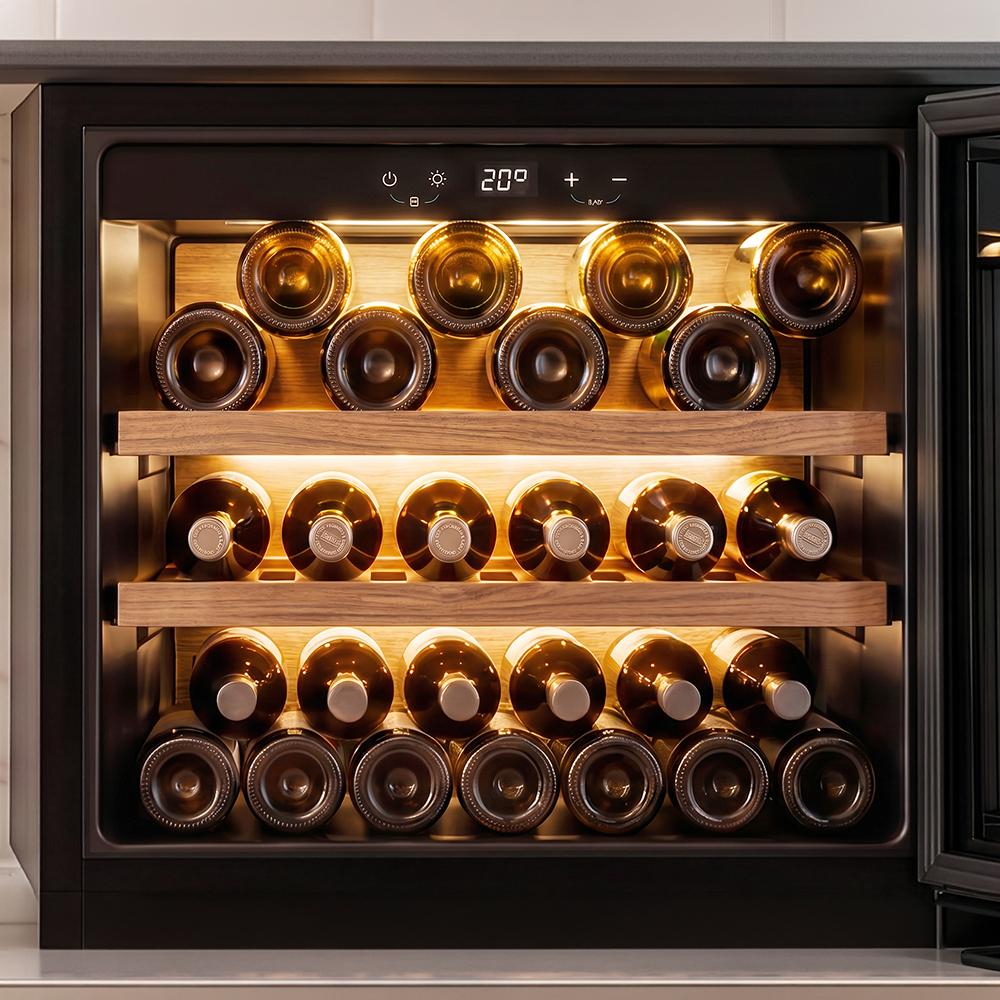 Bolero GrandSommelier BI 28000 Touch Matt Black Compressor