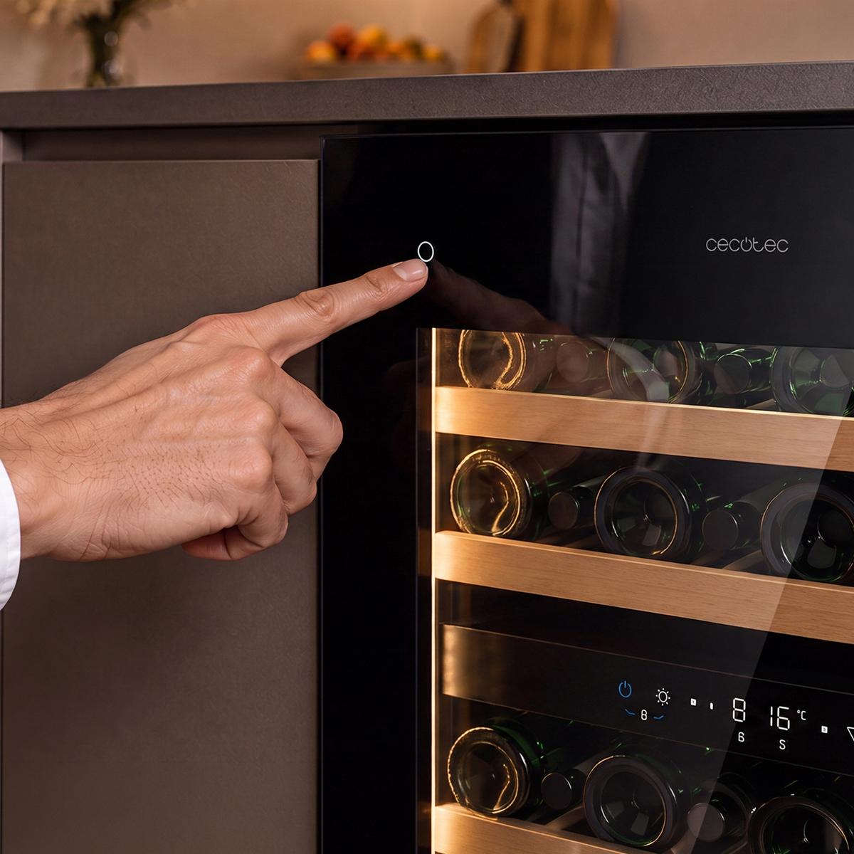 Bolero GrandSommelier Duo 36000 Touch Matt Black Compressor