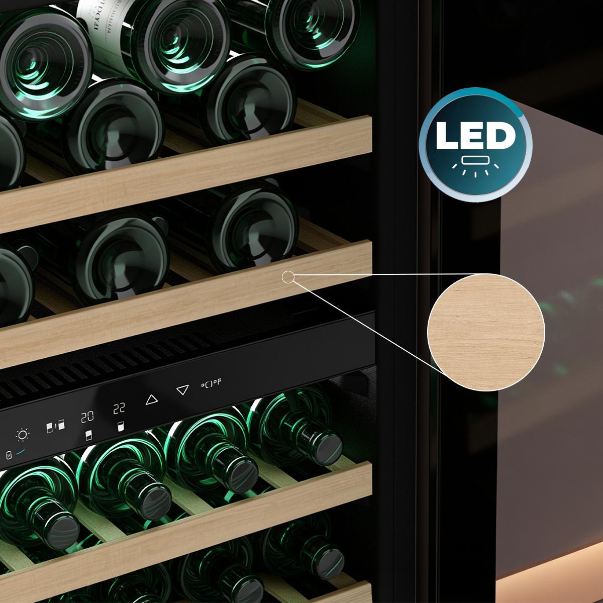 Bolero GrandSommelier Duo 36000 Touch Matt Black Compressor