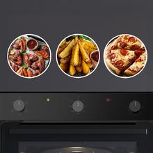 Bolero Hexa C126001 Glass Black Time A C126001 Glass Horno Integrable Convencional Black Time A de 77L de capacidad, 5 funciones, Convencional, Steam Assist, Steam EasyClean, Clase A, 2800W.