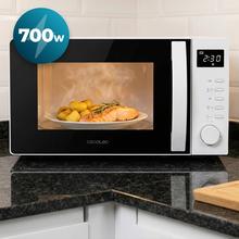 Proclean 5005 white Microondas Digital de 20 litros de capacidad, 5 niveles de potencia, temporizador y tecnología 3D wave.