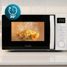 Proclean 5005 white Microondas Digital de 20 litros de capacidad, 5 niveles de potencia, temporizador y tecnología 3D wave.