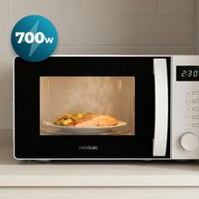 Proclean 5105 white Microondas Digital con Grill de 20 litros de capacidad, 5 niveles de potencia, temporizador y tecnología 3D wave.