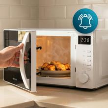 Proclean 5105 white Microondas Digital con Grill de 20 litros de capacidad, 5 niveles de potencia, temporizador y tecnología 3D wave.