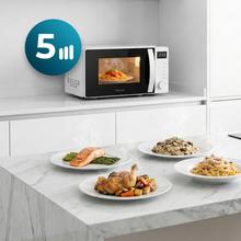 Proclean 5105 white Microondas Digital con Grill de 20 litros de capacidad, 5 niveles de potencia, temporizador y tecnología 3D wave.