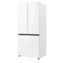 Bolero CoolMarket 4D 456 SBI Matt White Glass D Frigorífico 4 Puertas Cristal Blanco Mate, PerfectFit, Ventilación frontal, MetalFlexCooling, Zona convertible (frigorífico-congelador), NoFrost, Esterilización por iones, Extra Capacidad Extra Capacidad 456 Litros, Compresor Inverter Silencioso 35dB, Funciones Fast Cooling y Fast Freezing, Modo Vacaciones, Display
