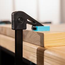 StrongComfort 360 Instant Set de sargentos de liberación y presión rápida para trabajos de carpintería o sujección o colocación en firme de piezas. 10 piezas. Hasta 50Kg de presión. Incluye pinzas de presión para trabajos de detalle.