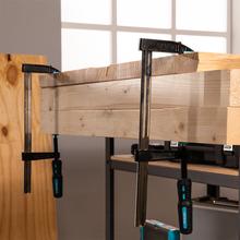 StrongComfort 4400 Force Kit de sargentos completo. Set de 8 piezas con sargentos rápidos de presión y abrazaderas de presión.