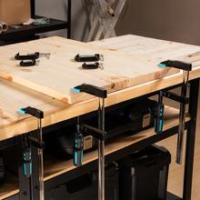 StrongComfort 4400 Force Kit de sargentos completo. Set de 8 piezas con sargentos rápidos de presión y abrazaderas de presión.