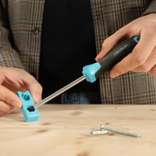 HardGyro 220 Magnetic Set de destornilladores de 22 piezas, con magnetizador, varios destornilladores CRV y puntas S2.